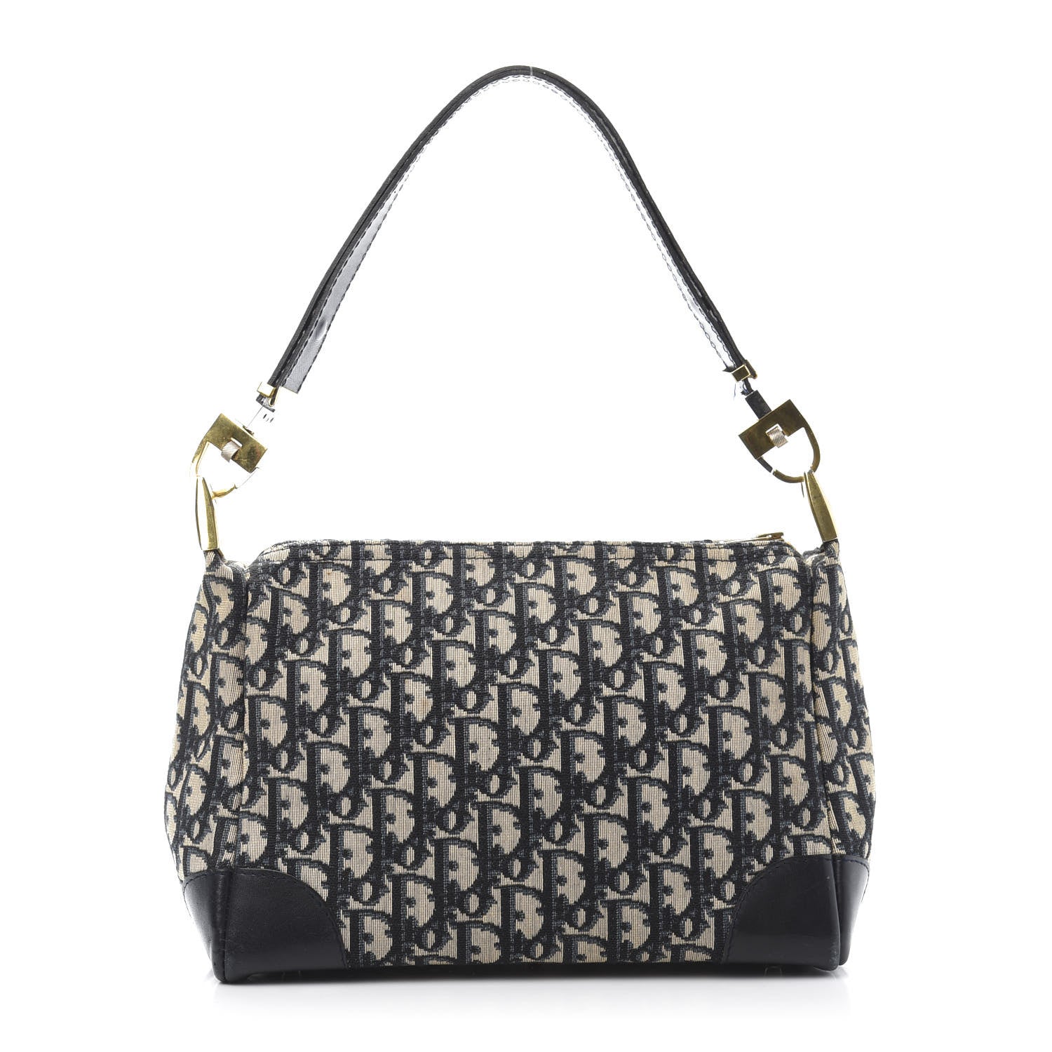 Christian Dior Monogram Shoulder Bag Blue 1 of 13