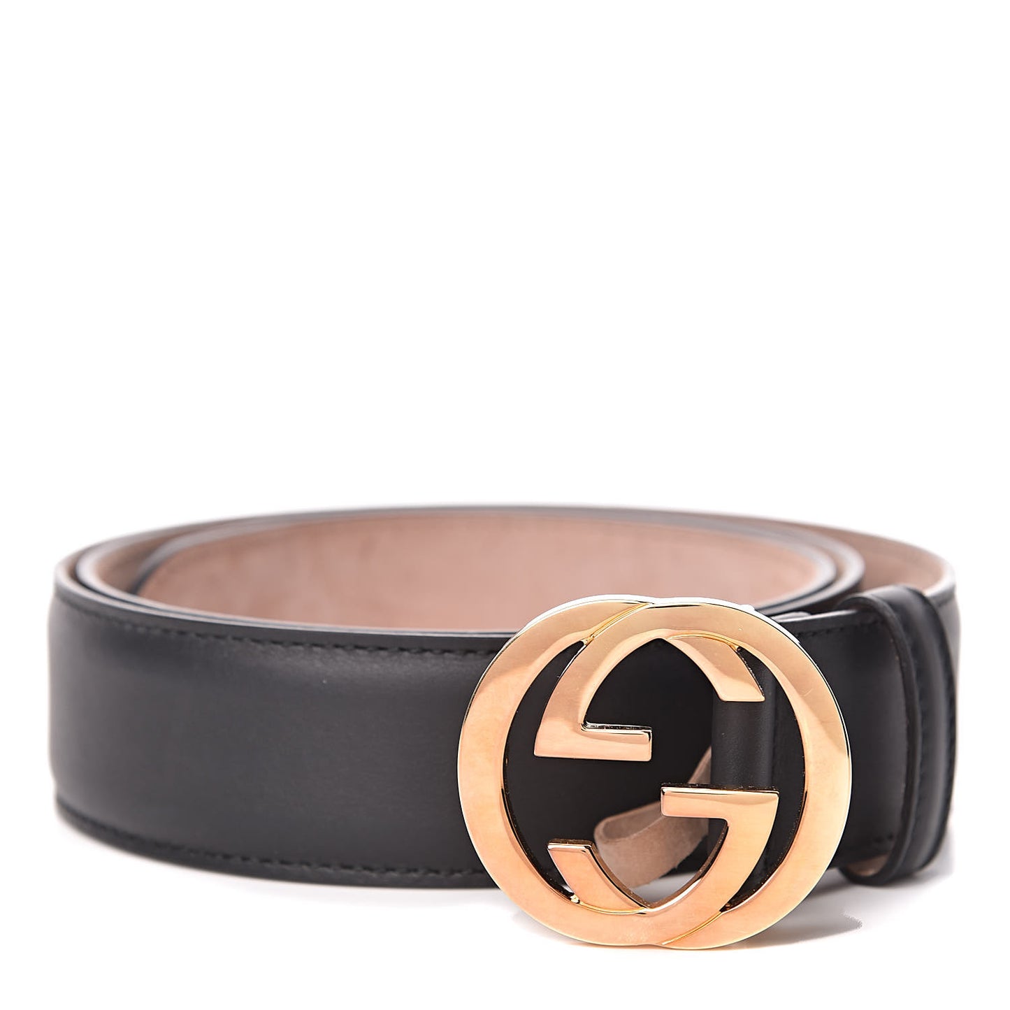 Calfskin Interlocking G 37mm Belt 90 36 Black