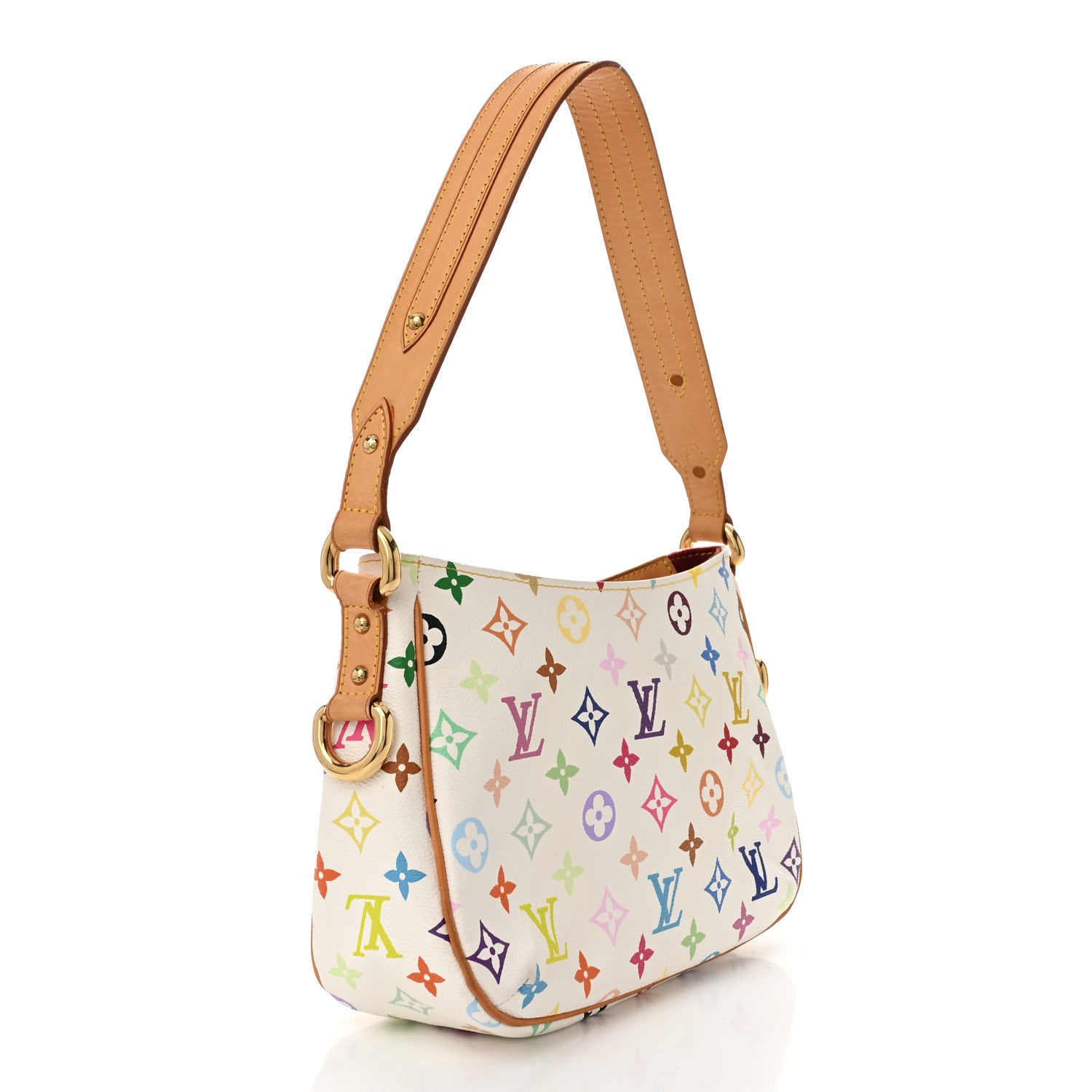 Louis Vuitton Monogram Multicolor Lodge PM White 3 of 9
