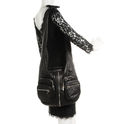 Alexander Wang Lambskin Donna Hobo Black 2 of 6