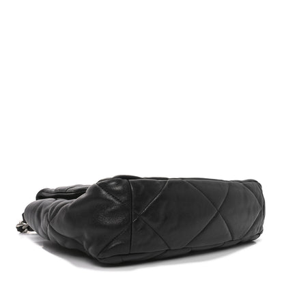 Chanel Lambskin Quilted Large Chanel 19 Flap Black 4 of 10