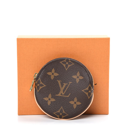 Louis Vuitton Monogram Round Coin Purse 7 of 7