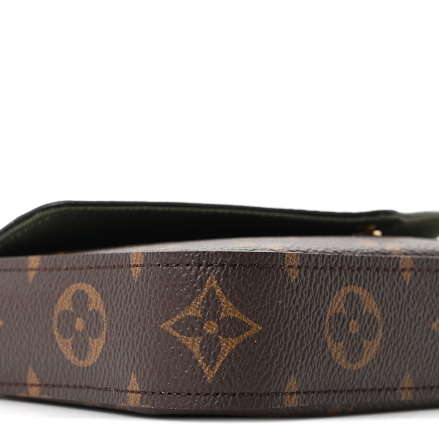 Monogram Felicie Strap & Go Kaki