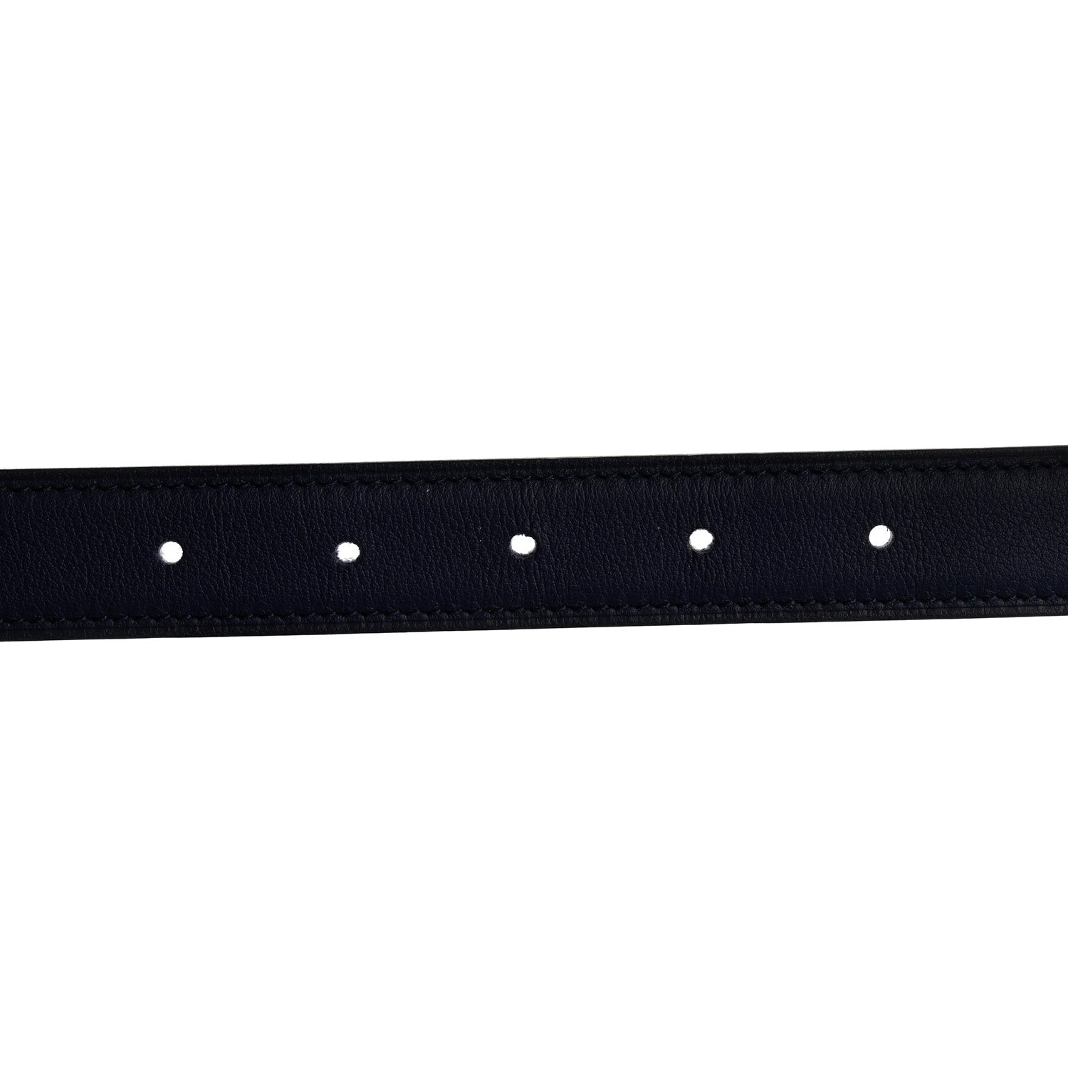 Hermes Epsom Swift 24mm Belt Strap 80 32 Bleu Paon Iris 5 of 9