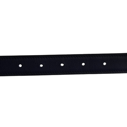 Hermes Epsom Swift 24mm Belt Strap 80 32 Bleu Paon Iris 5 of 9