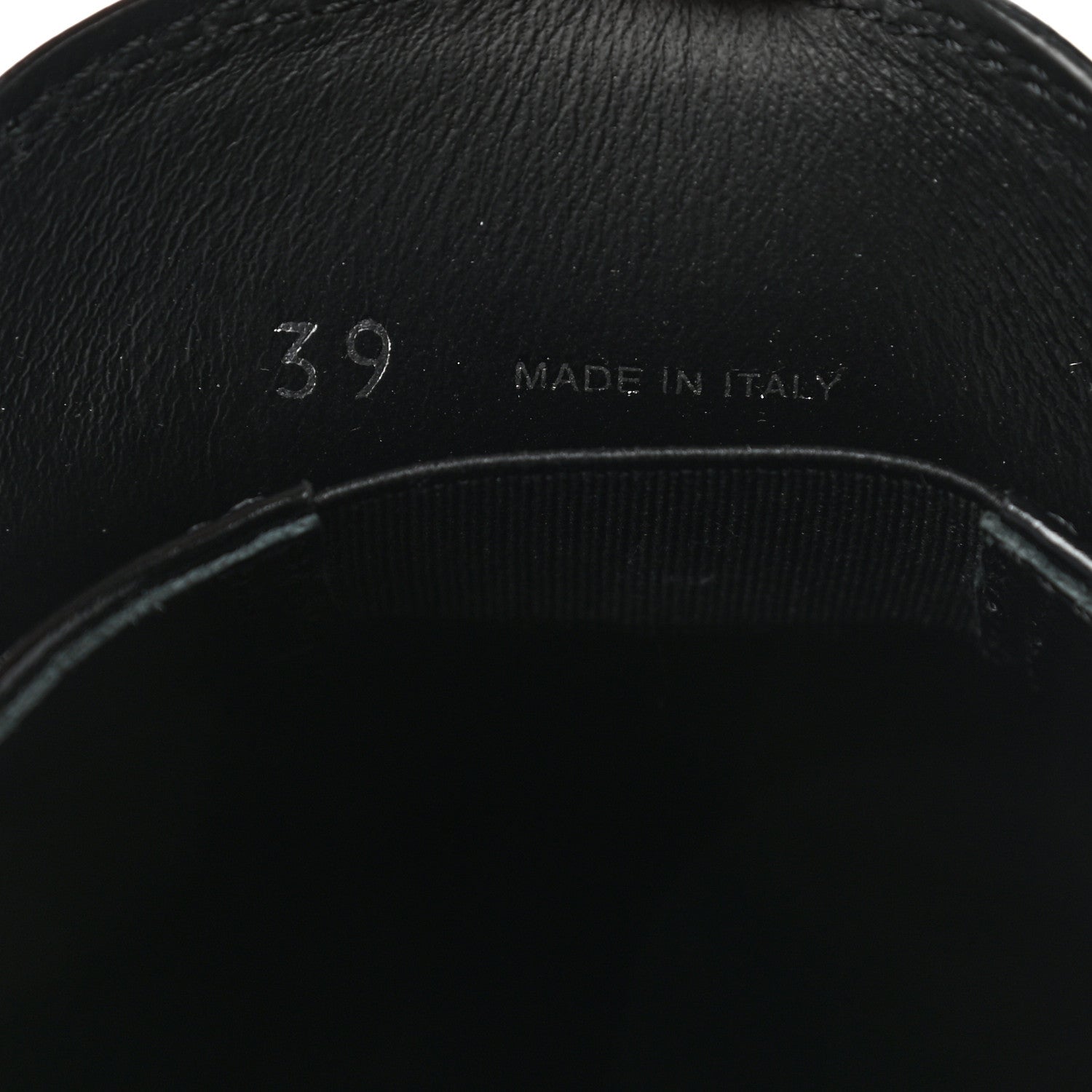 Prada Spazzolato Metal Triangle Logo 50mm Loafers 39 Black 8 of 8