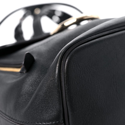 Chloe Suede Calfskin Small Faye Backpack Black 7 of 16