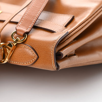 Hermes Courchevel Kelly Retourne 32 Gold 14 of 16