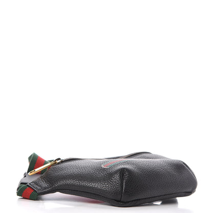 Gucci Grained Calfskin Small Logo Belt Bag Black 4 of 10