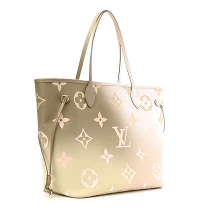 Louis Vuitton Monogram Giant Spring In The City Neverfull MM Sunset Kaki 3 of 11