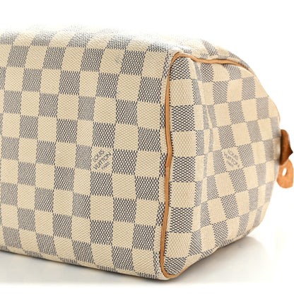Louis Vuitton Damier Azur Speedy 25 10 of 14