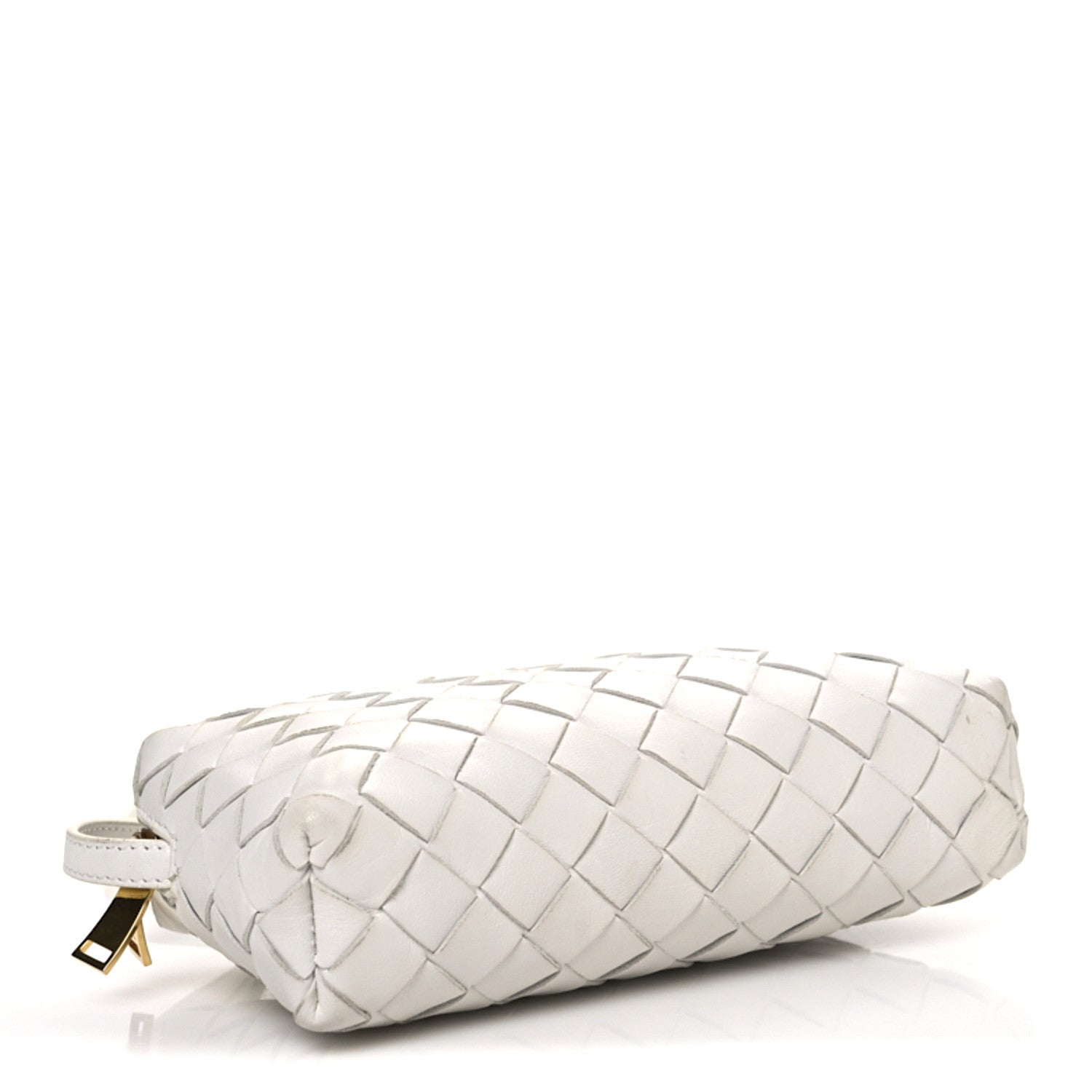 Bottega Veneta Nappa Intrecciato Candy Loop Camera Bag White 4 of 15