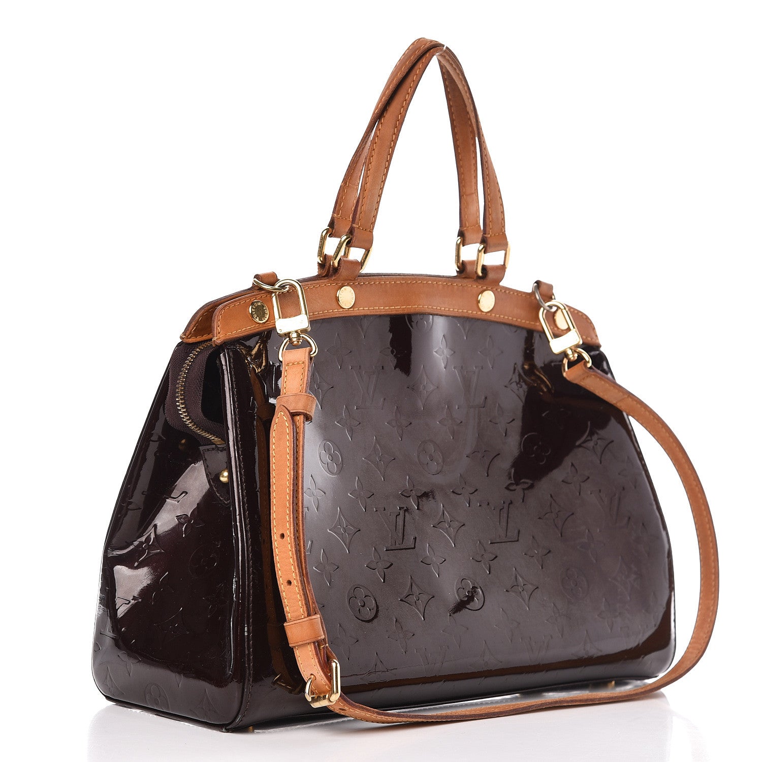 Louis Vuitton Vernis Brea MM Amarante 3 of 13