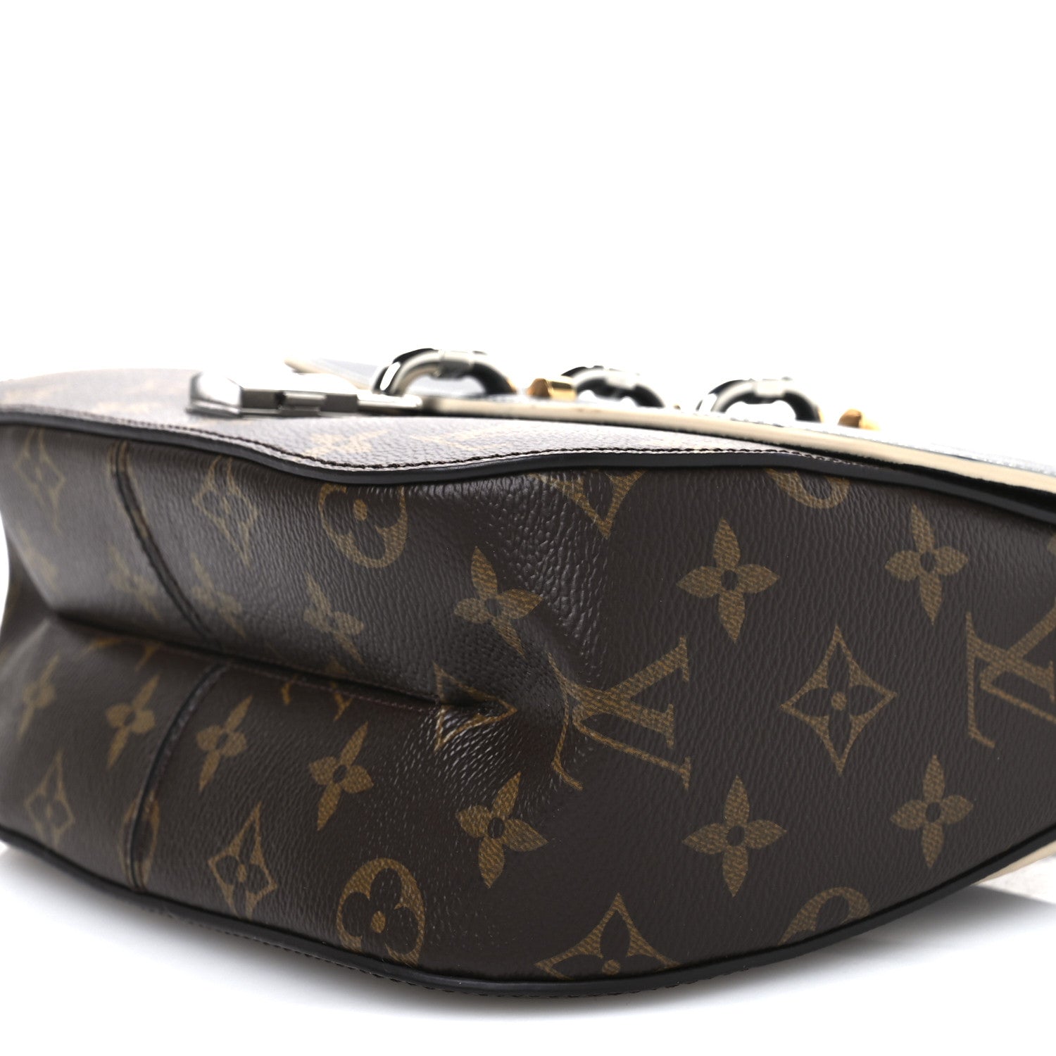 Louis Vuitton Calfskin Monogram Chain It Bag PM Black 10 of 10