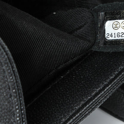Chanel Caviar Quilted Medium Boy Flap So Black 7 of 8