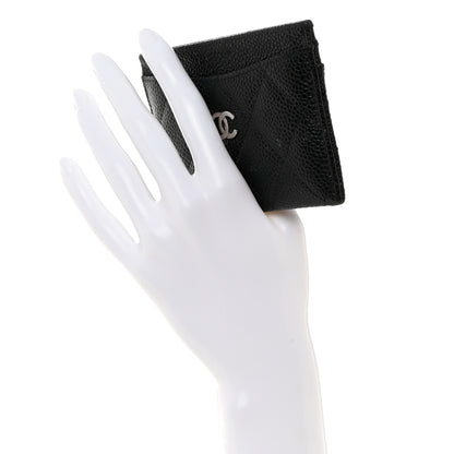 Chanel Caviar Quilted Card Holder Black 2 of 9