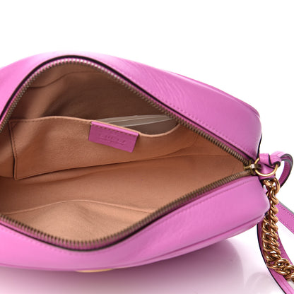 Gucci Calfskin Matelasse Small GG Marmont Chain Shoulder Bag Candy Mousse 5 of 11