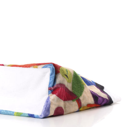 Chanel Terry Cotton Beach Tote Towel Set White Multicolor 10 of 13