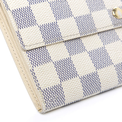 Louis Vuitton Damier Azur Sarah Wallet 10 of 12