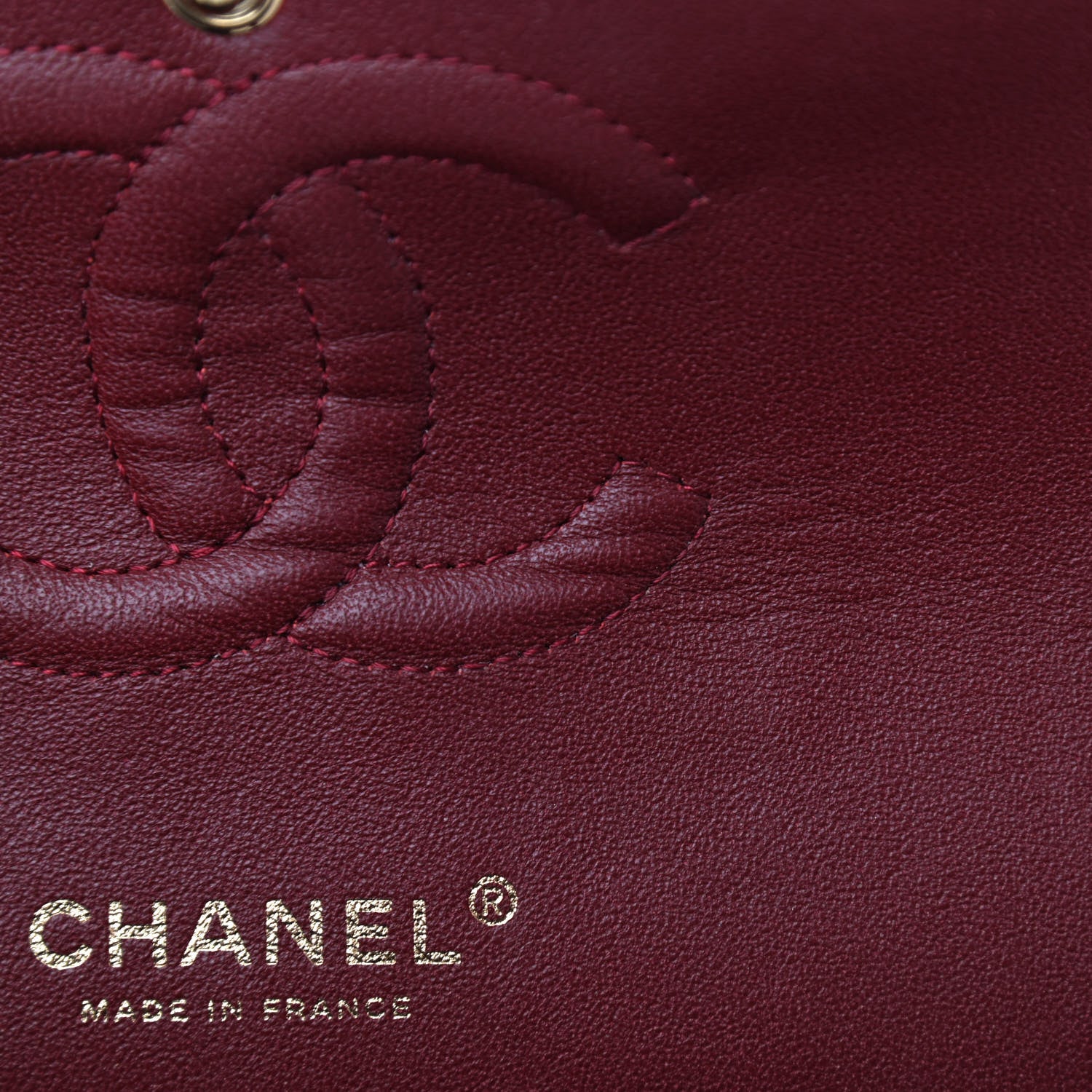 Chanel Caviar Quilted Medium Double Flap Red 6 of 10