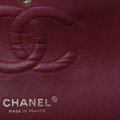 Chanel Caviar Quilted Medium Double Flap Red 6 of 10