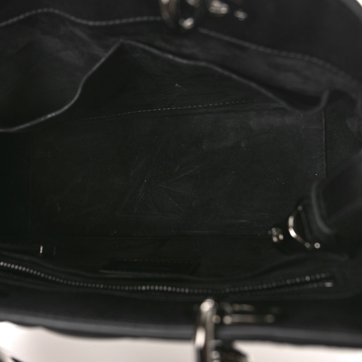 Christian Dior Calfskin Cannage Small The Lady 95.22 Black 5 of 9