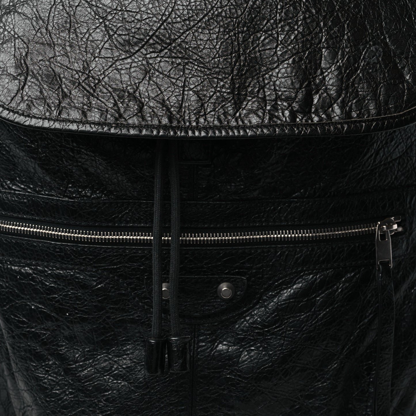 Agneau Giant 12 Silver Hardware S Traveler Backpack Black