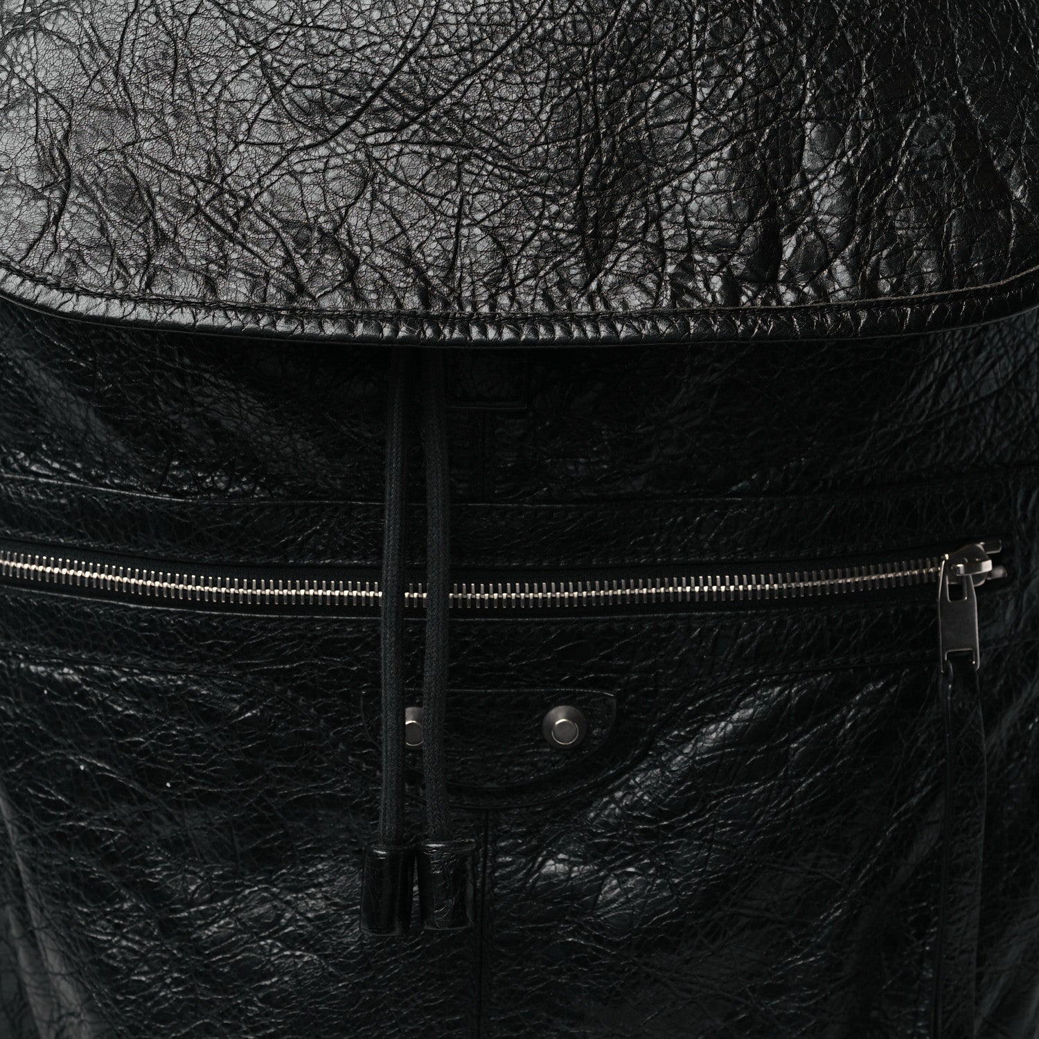 Balenciaga Agneau Giant 12 Silver Hardware S Traveler Backpack Black 7 of 9