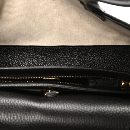 Chanel Grained Calfskin Stitched Urban Essentials Small Shopping Bag Black 17 of 33
