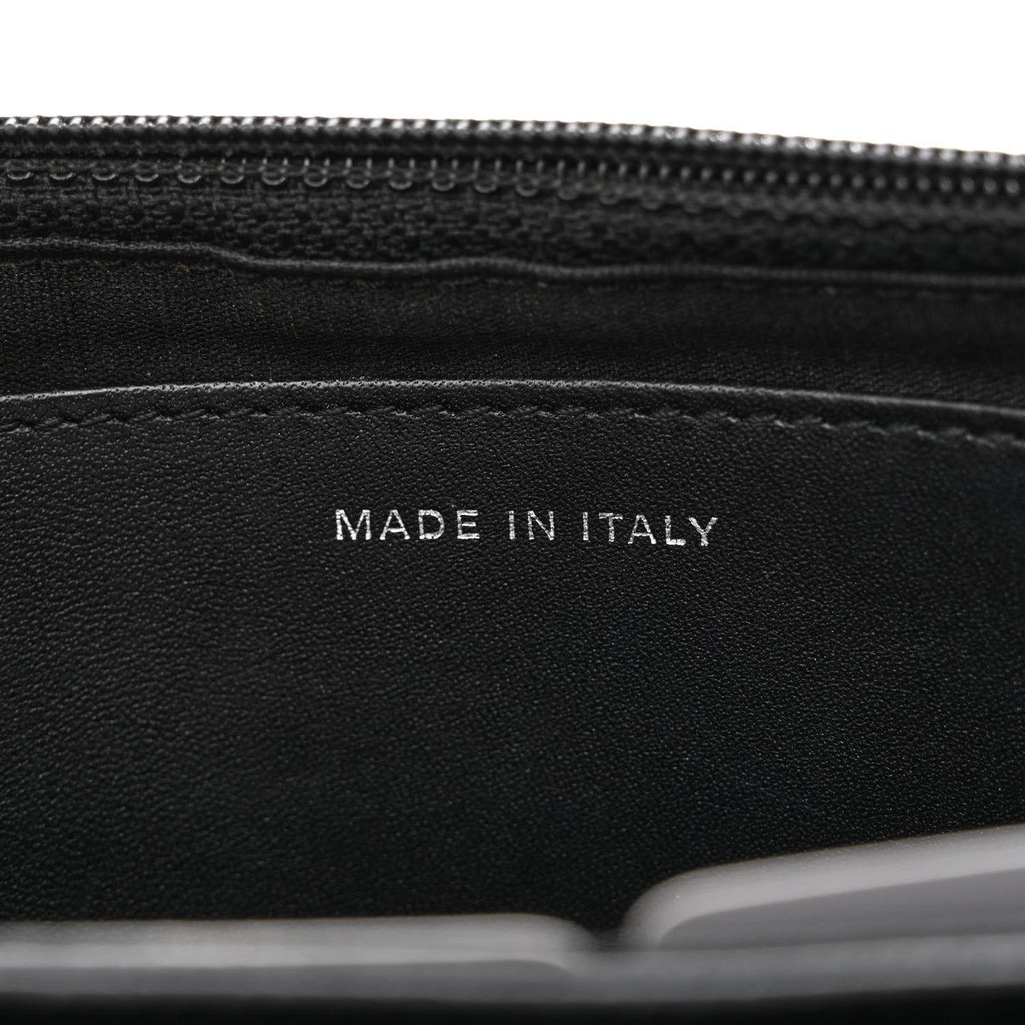 Caviar Half Moon Wallet On Chain WOC Black