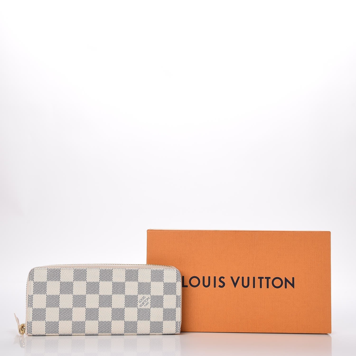 Louis Vuitton Damier Azur Clemence Wallet 8 of 8