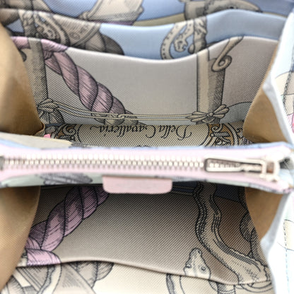 Hermes Epsom Silk'In Compact Wallet Mauve Pale Bleu Paradis Perle 5 of 8