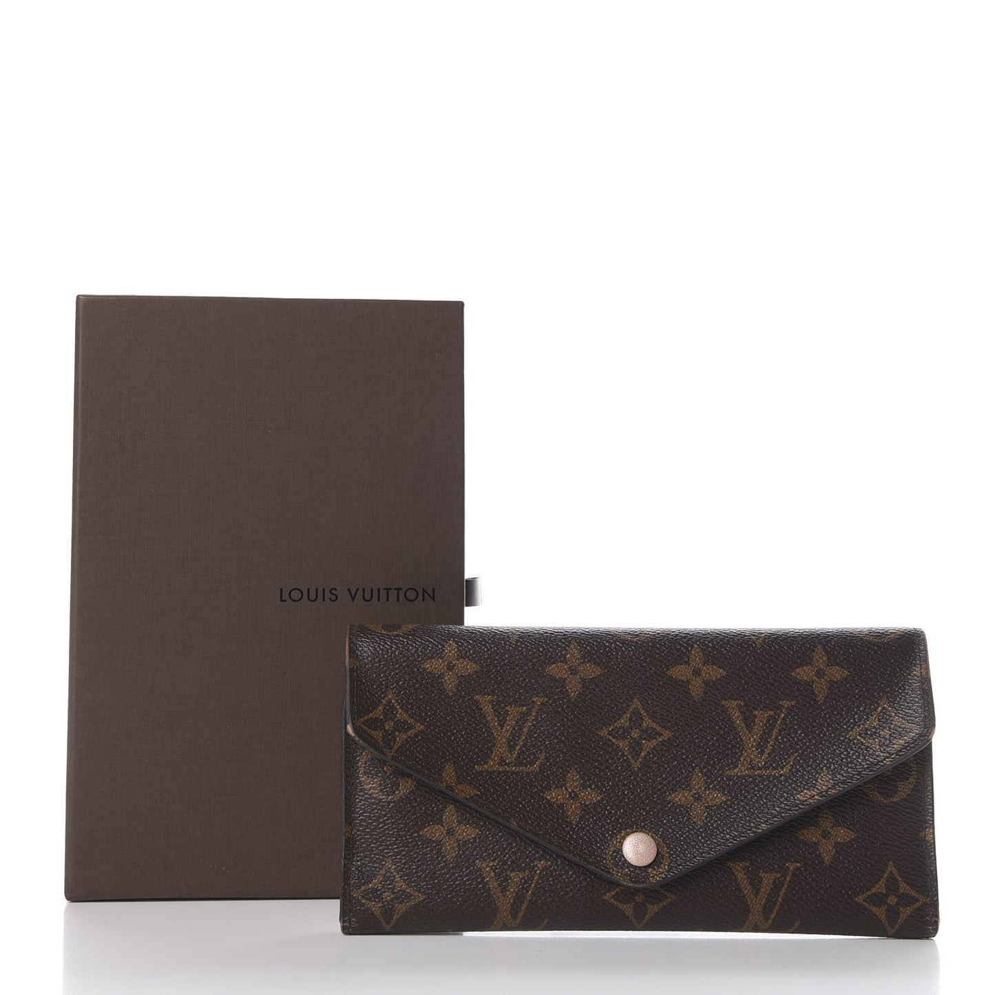 Monogram Josephine Wallet Rose Nacre