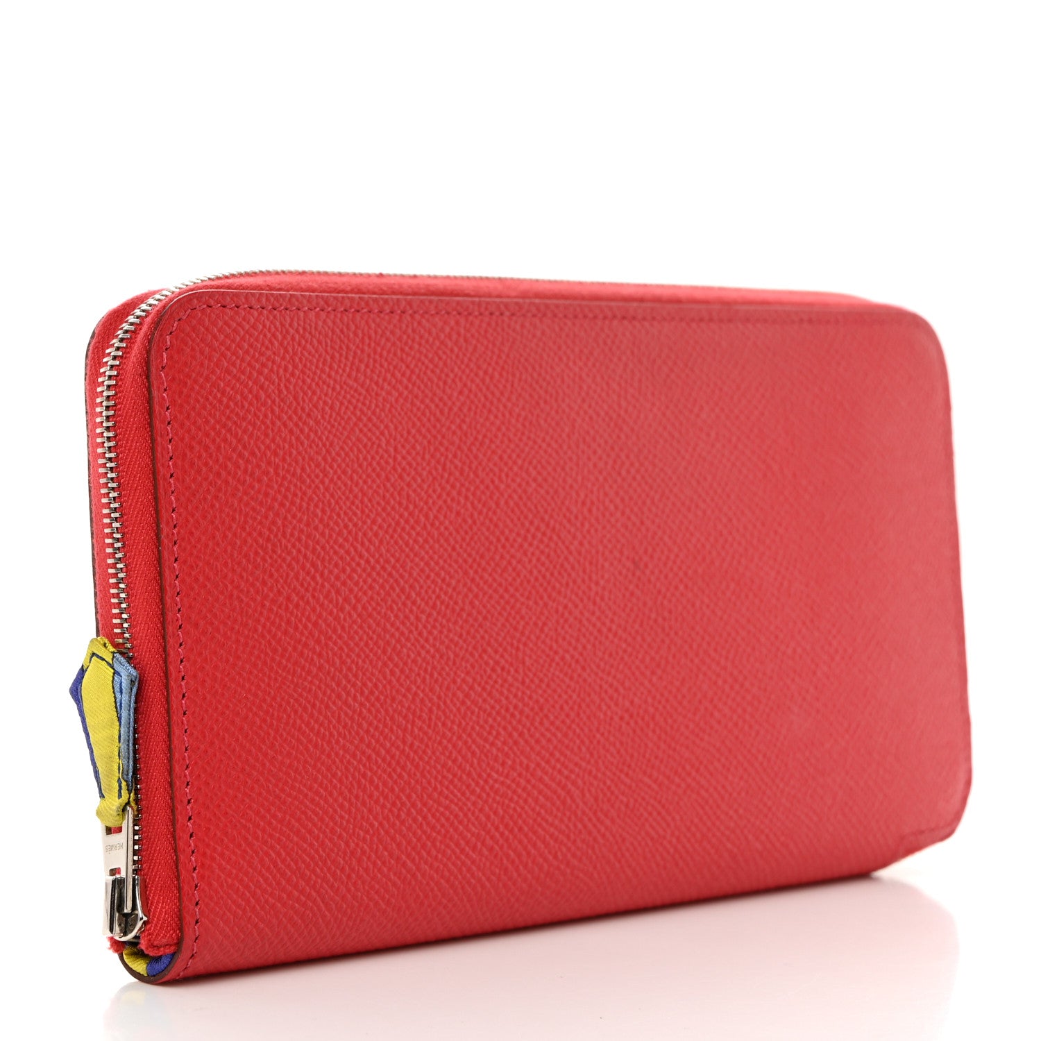 Hermes Epsom Silk'In Wallet Rouge Tomate 3 of 7