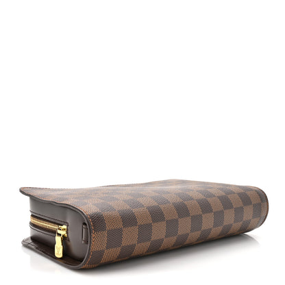 Louis Vuitton Damier Ebene Pochette Saint Louis Clutch 4 of 12