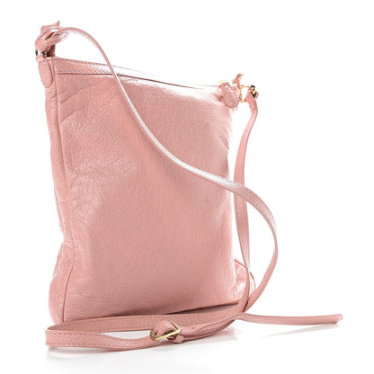 Balenciaga Agneau Giant 12 Gold Hardware Flat Crossbody Rose Peche 3 of 12