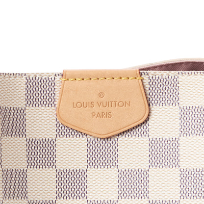 Louis Vuitton Damier Azur Graceful MM Rose Ballerine 8 of 10