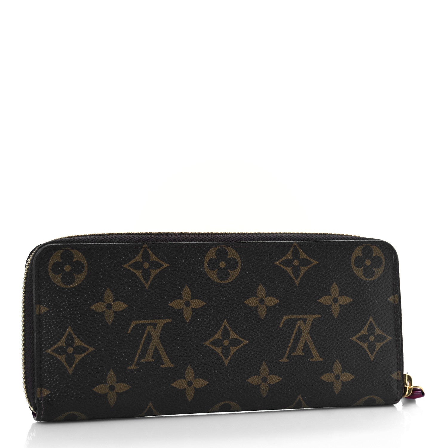 Louis Vuitton Monogram Clemence Wallet Fuchsia 3 of 8