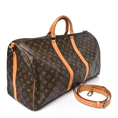 Louis Vuitton Monogram Keepall Bandouliere 55 2 of 10