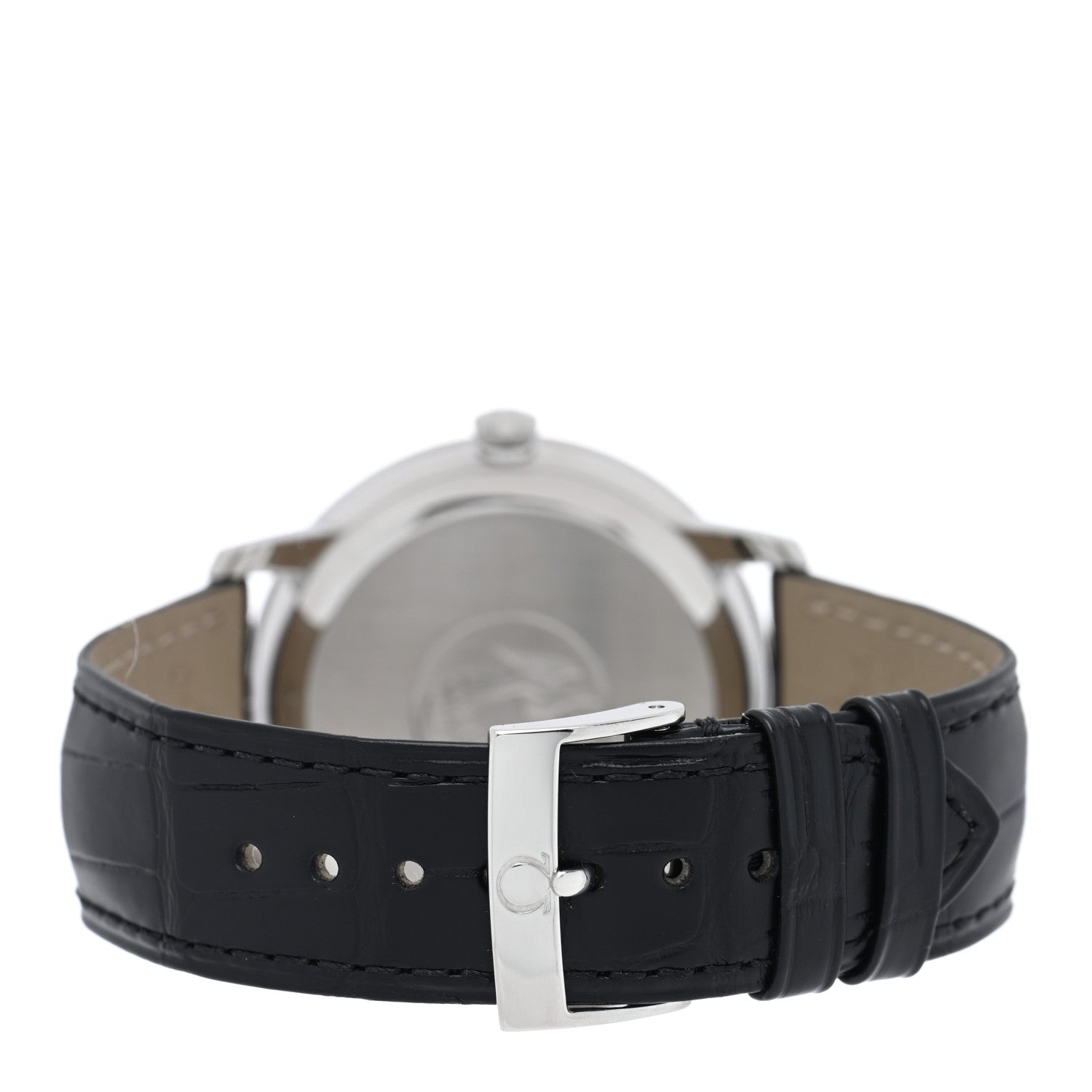 Omega Stainless Steel Alligator 39mm De Ville Automatic Watch 424.13.40.20.02.003 3 of 5