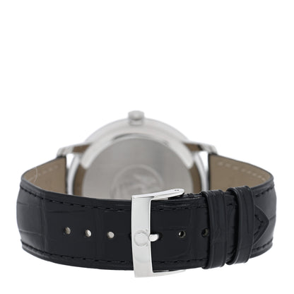 Omega Stainless Steel Alligator 39mm De Ville Automatic Watch 424.13.40.20.02.003 3 of 5