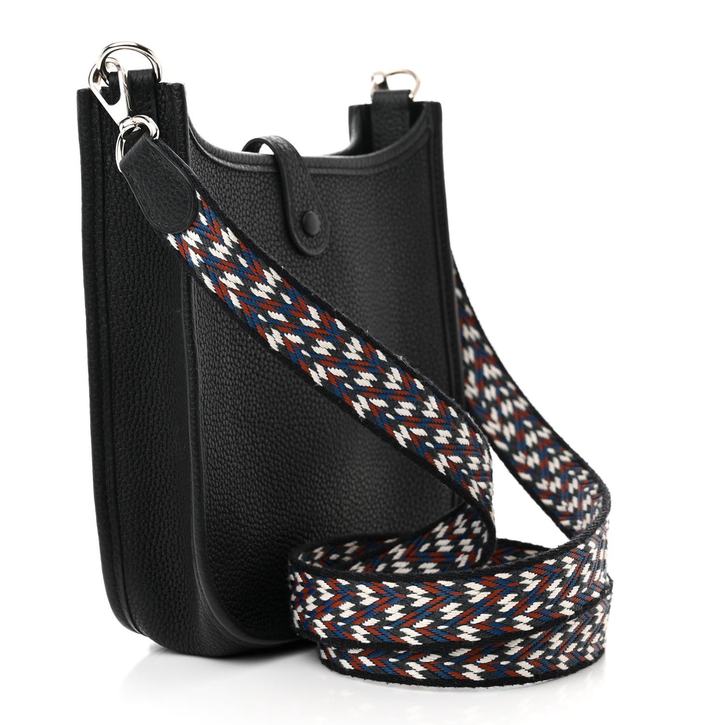 Taurillon Maurice Zigzag Evelyne TPM Black White Deep Blue