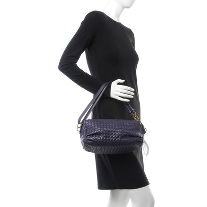 Bottega Veneta Nappa Intrecciato Shoulder Bag Turbolence 2 of 7