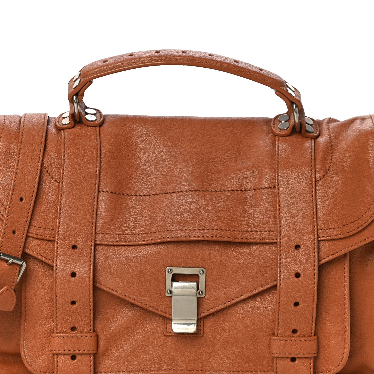 Proenza Schouler Lambskin Medium PS1 Satchel Birch 9 of 15