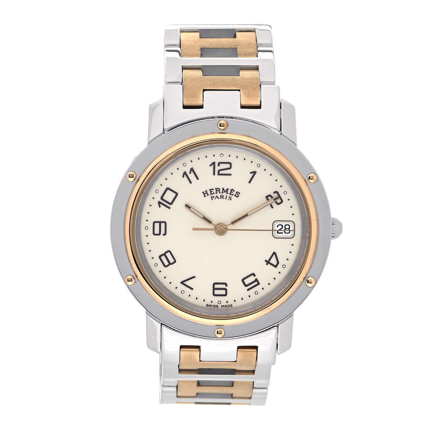 Stainless Steel 36mm Clipper Quartz Watch
