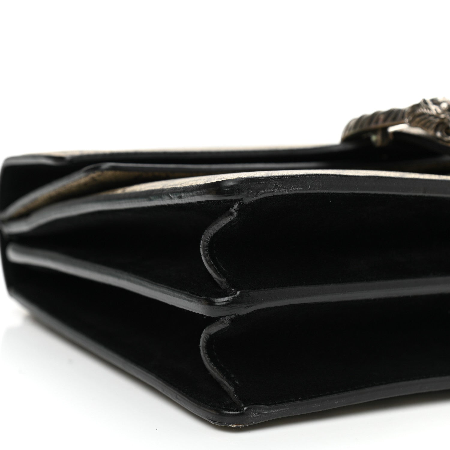 Gucci GG Supreme Monogram Medium Dionysus Shoulder Bag Black 8 of 11