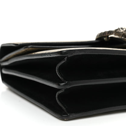 Gucci GG Supreme Monogram Medium Dionysus Shoulder Bag Black 8 of 11