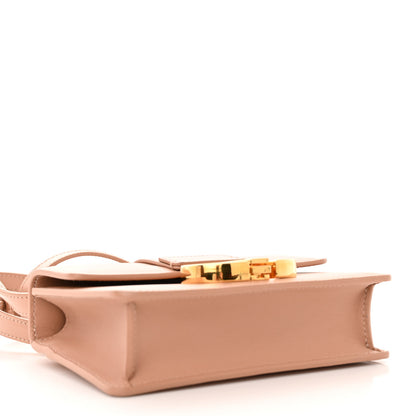 Christian Dior Smooth Calfskin Micro 30 Montaigne Flap Bag Pale Pink 3 of 11