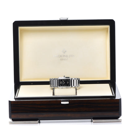 Patek Philippe Stainless Steel Diamond 25mm Twenty-4 Quartz Watch Black 4910/10A-001 7 of 7