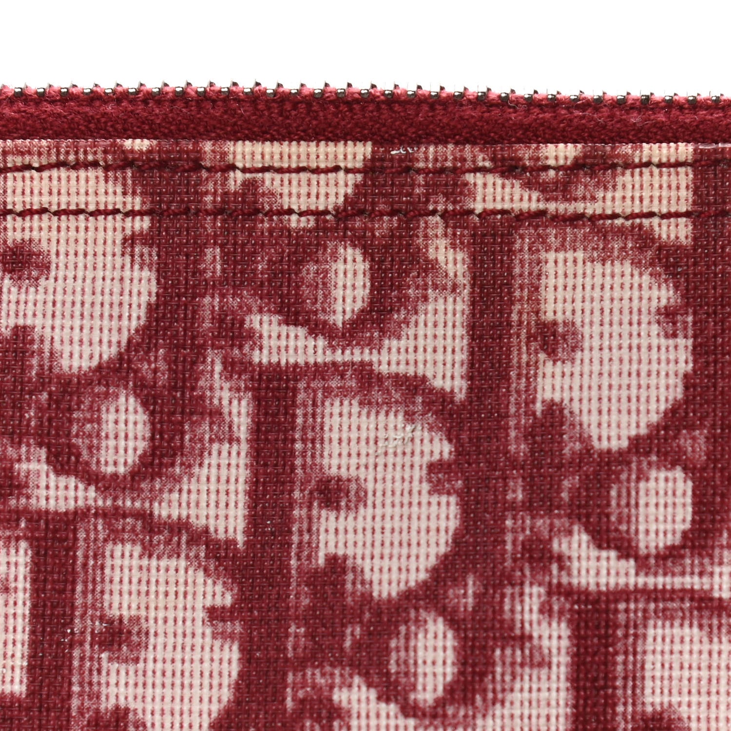 Christian Dior Monogram Mini Saddle Pochette Red 13 of 14